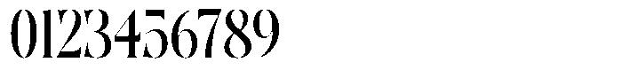 Antique Orchad Regular Font OTHER CHARS