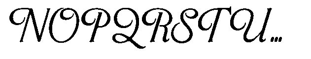 Antique Seaside Font UPPERCASE