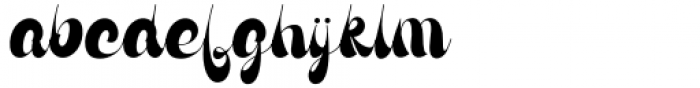 Antique Vignette Regular Font LOWERCASE