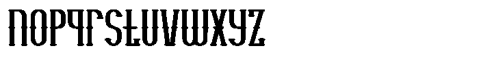 Antiquera Font LOWERCASE