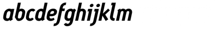Antitled Demi Italic Font LOWERCASE