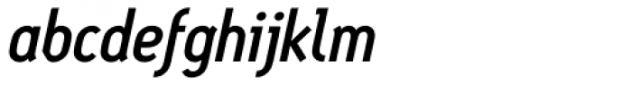 Antitled Medium Italic Font LOWERCASE