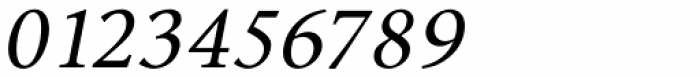 Antium Italic Font OTHER CHARS