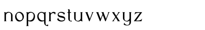 Antobe Regular Font LOWERCASE