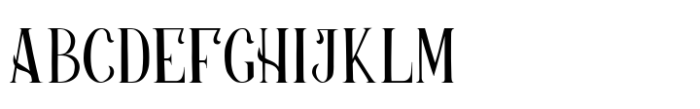 Antoine Regular Font UPPERCASE