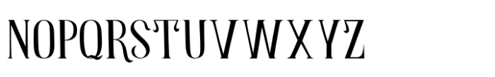 Antoine Regular Font LOWERCASE