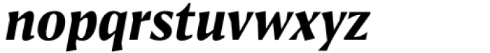 Antonia H2 Bold Italic Font LOWERCASE