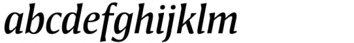 Antonia H2 Medium Italic Font LOWERCASE