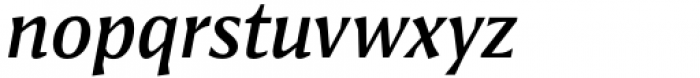 Antonia H3 Medium Italic Font LOWERCASE