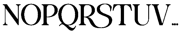 Antonia Morben Regular Font UPPERCASE