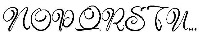 Antonia Morben Script Regular Font UPPERCASE