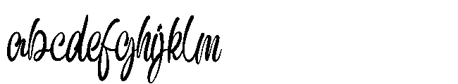 Antonia Morben Script Regular FONT