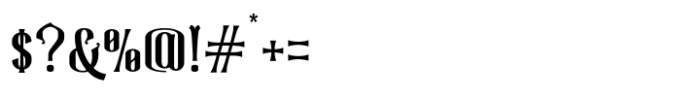 Antrapo Font OTHER CHARS