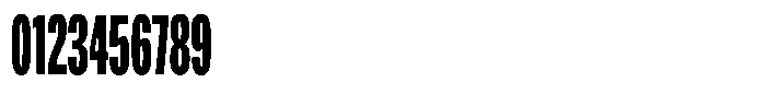 Antre Compressed Bold Font OTHER CHARS