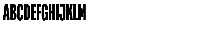 Antre Compressed Bold Font UPPERCASE