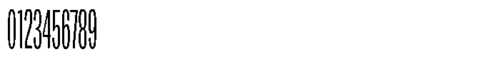 Antre Compressed Extra Light Font OTHER CHARS