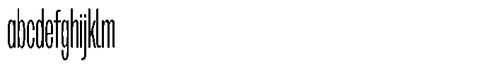 Antre Compressed Extra Light FONT