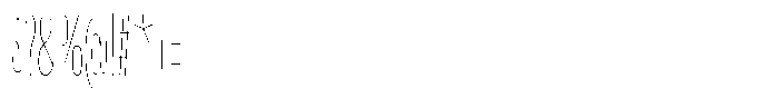 Antre Compressed Hairline Font OTHER CHARS