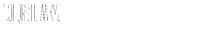 Antre Compressed Hairline Font UPPERCASE