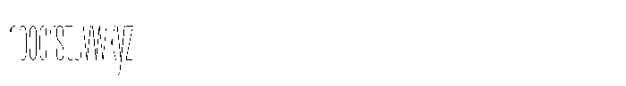 Antre Compressed Hairline Font LOWERCASE