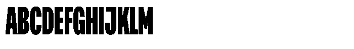 Antre Compressed Heavy Font UPPERCASE