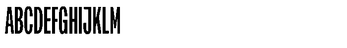 Antre Compressed Regular Font UPPERCASE