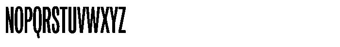 Antre Compressed Regular Font UPPERCASE