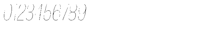 Antre Condensed Hairline Italic Font OTHER CHARS