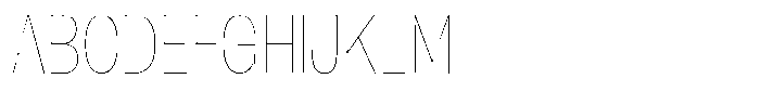 Antre Condensed Hairline Font UPPERCASE
