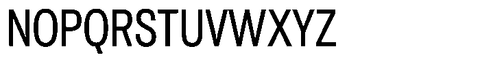 Antre Condensed Regular Font UPPERCASE