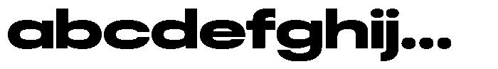 Antre Expanded Black FONT