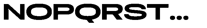 Antre Expanded Extra Bold Font UPPERCASE