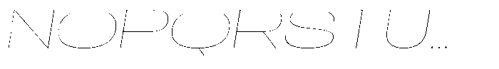 Antre Expanded Hairline Italic Font UPPERCASE