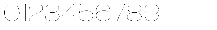 Antre Expanded Hairline Font OTHER CHARS