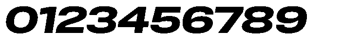 Antre Expanded Heavy Italic Font OTHER CHARS