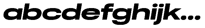 Antre Expanded Heavy Italic FONT