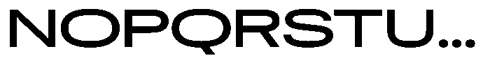 Antre Expanded Medium Font UPPERCASE