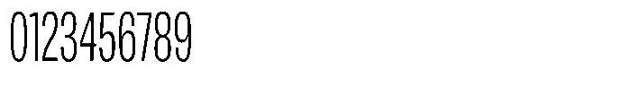 Antre Extra Condensed Extra Light Font OTHER CHARS