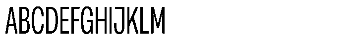 Antre Extra Condensed Light Font UPPERCASE