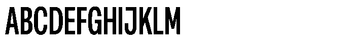 Antre Extra Condensed Medium Font UPPERCASE