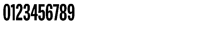 Antre Extra Condensed Semi Bold Font OTHER CHARS