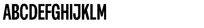 Antre Extra Condensed Semi Bold Font UPPERCASE