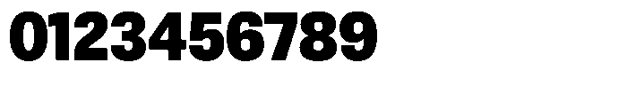Antre Narrow Black Font OTHER CHARS