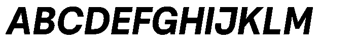Antre Narrow Bold Italic Font UPPERCASE