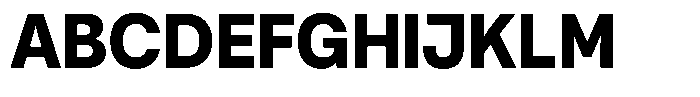 Antre Narrow Extra Bold Font UPPERCASE