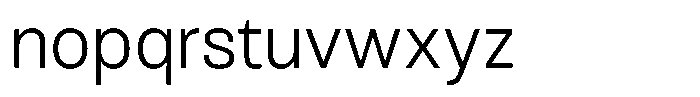 Antre Narrow Light Font LOWERCASE