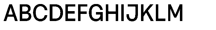 Antre Narrow Medium Font UPPERCASE