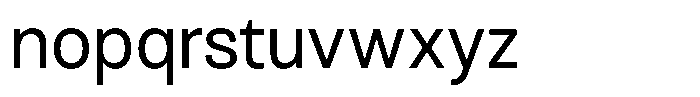Antre Narrow Regular Font LOWERCASE