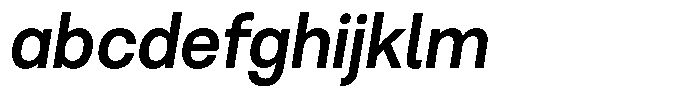 Antre Narrow Semi Bold Italic FONT