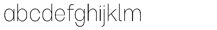 Antre Narrow Thin FONT